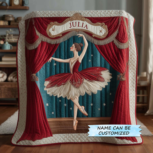 Elegant Ballerina Quilted Blanket QTCUZ GFTOTP16003
