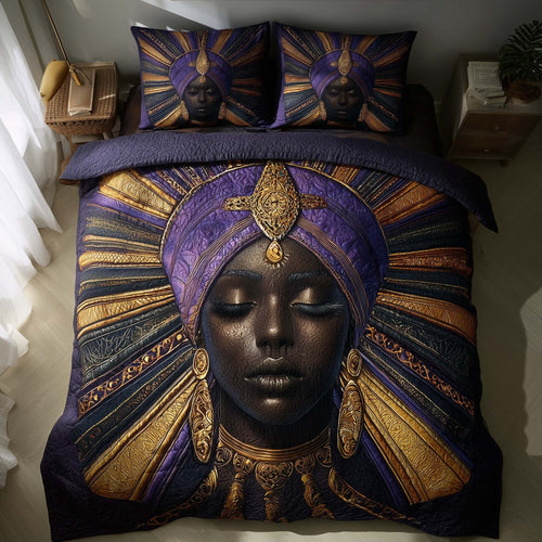 Rich Radiance 3-Piece Quilted Bedding Set GFTOTP16073