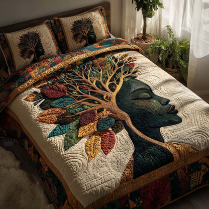 Rich Radiance 3-Piece Quilted Bedding Set GFTOTP16077