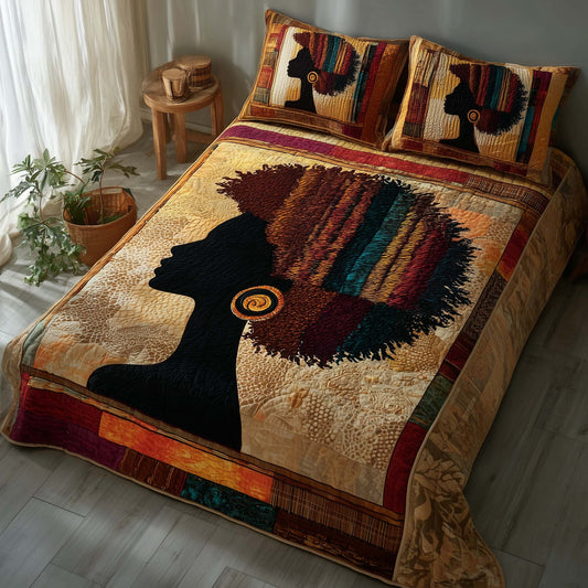 Rich Radiance 3-Piece Quilted Bedding Set GFTOTP16078