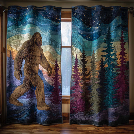 Aurora Borealis Quilted Curtains GFTOTP16088