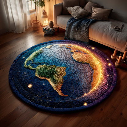 Earthbound Grace Quilted Round Mat GFTOTP16093