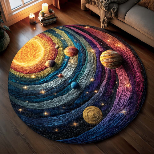 Celestial Tide Quilted Round Mat GFTOTP16097