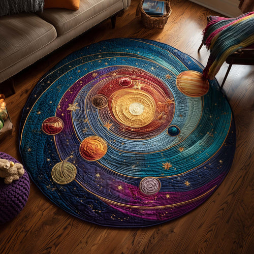 Celestial Tide Quilted Round Mat GFTOTP16098