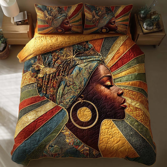 Rich Radiance 3-Piece Quilted Bedding Set GFTOTP16125