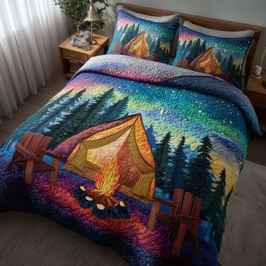 Midnight Harmony 3-Piece Quilted Bedding Set GFTOTP16130