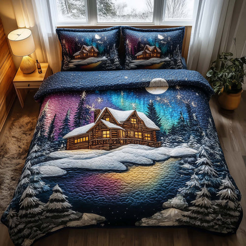 Midnight Harmony 3-Piece Quilted Bedding Set GFTOTP16132