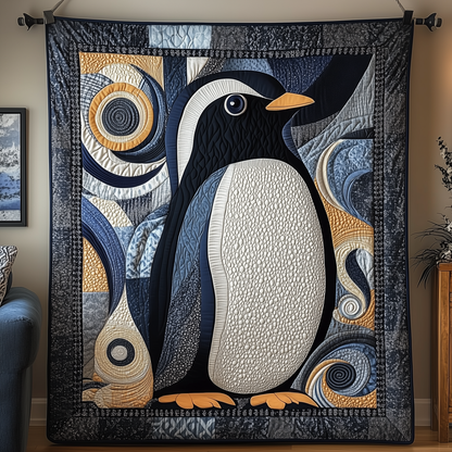 Mystique Penguin Quilted Blanket GFTOTP1613