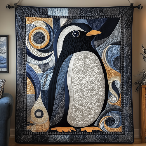 Mystique Penguin Quilted Blanket GFTOTP1613