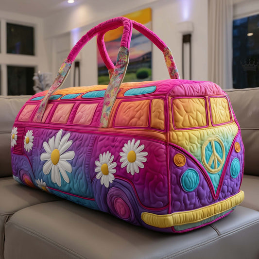 Hippie Van Quilted Duffle Bag GFTOTP16140