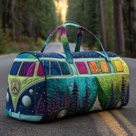 Hippie Van Quilted Duffle Bag GFTOTP16142