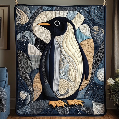 Mystique Penguin Quilted Blanket GFTOTP1614