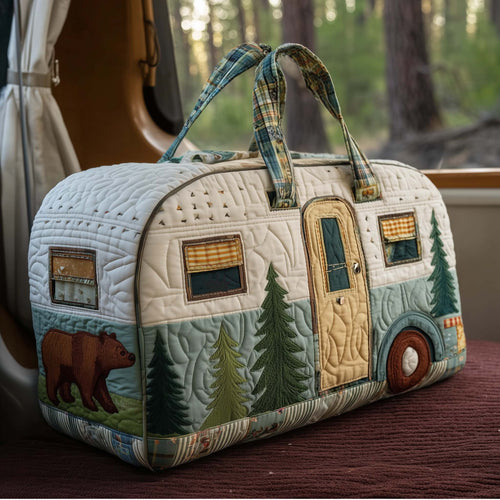 Vintage Camper Quilted Duffle Bag GFTOTP16154
