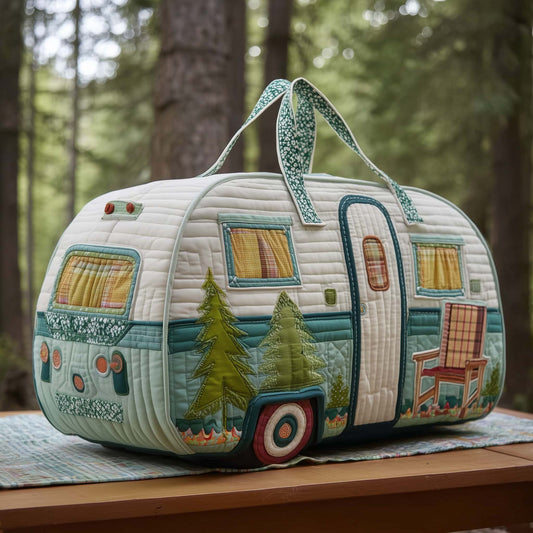 Vintage Camper Quilted Duffle Bag GFTOTP16160