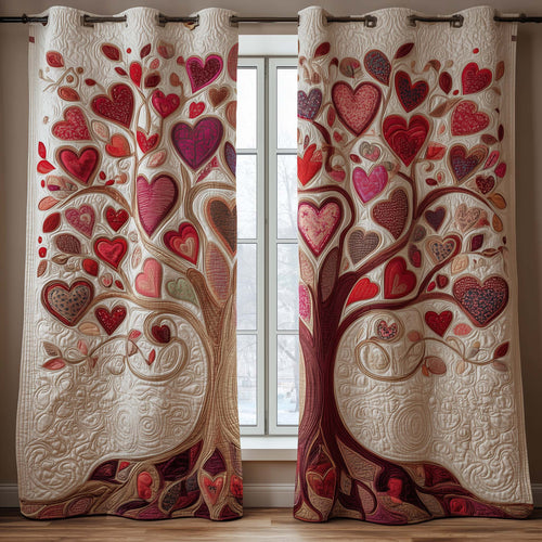 Lovewood Bloom Quilted Curtains GFTOTP16162