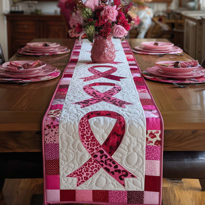 Courage Ribbon Quilted Table Runner GFTOTP16189