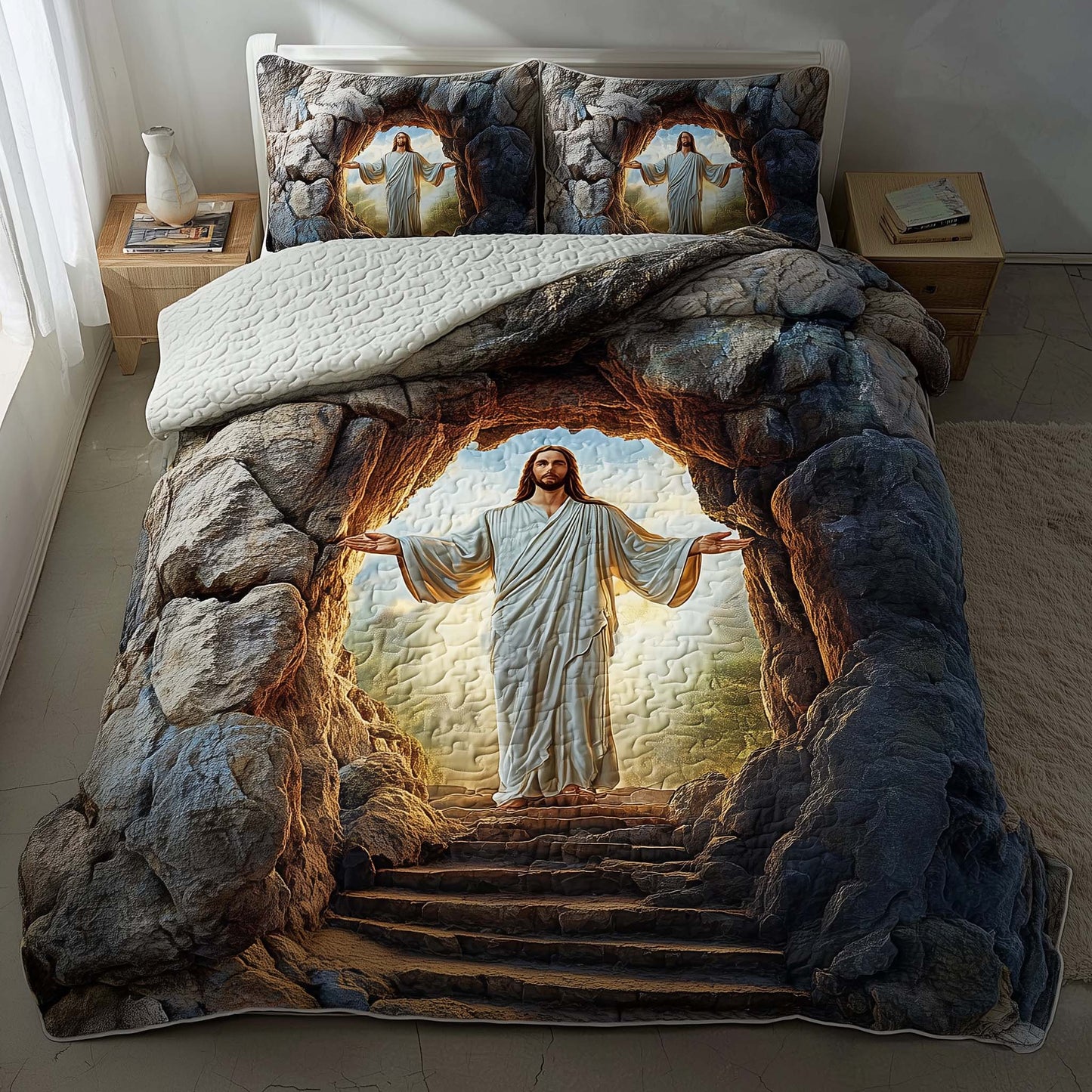 Eternal Christ Duvet Cover Set GFTOTP16193