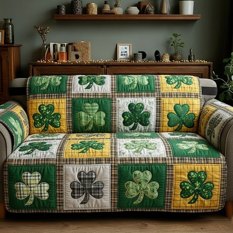 Irish Blessing Quilted Sofa Cover GFTOTP16228