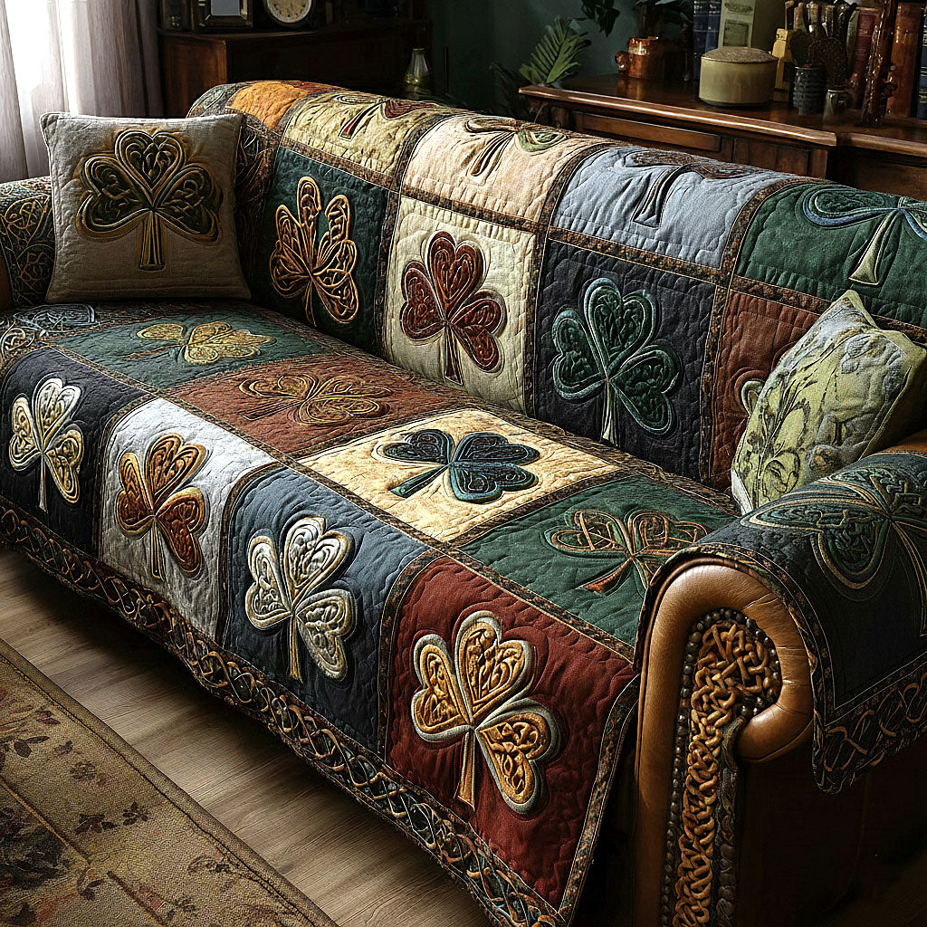 Irish Blessing Quilted Sofa Cover GFTOTP16231