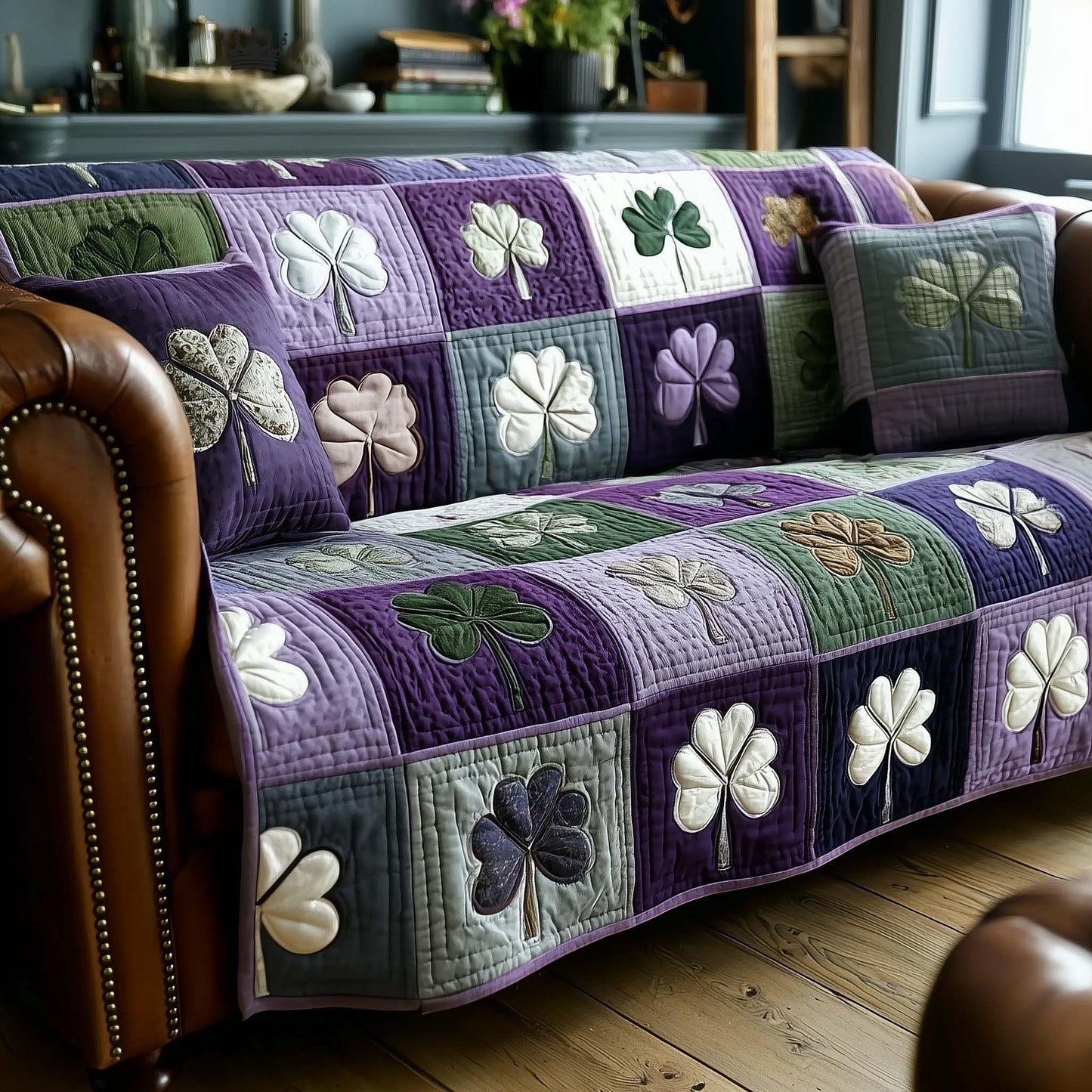 Irish Blessing Quilted Sofa Cover GFTOTP16237