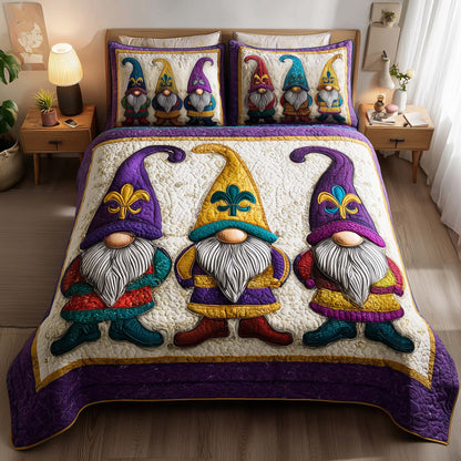 Carnival Royale 3-Piece Quilted Bedding Set GFTOTP16245