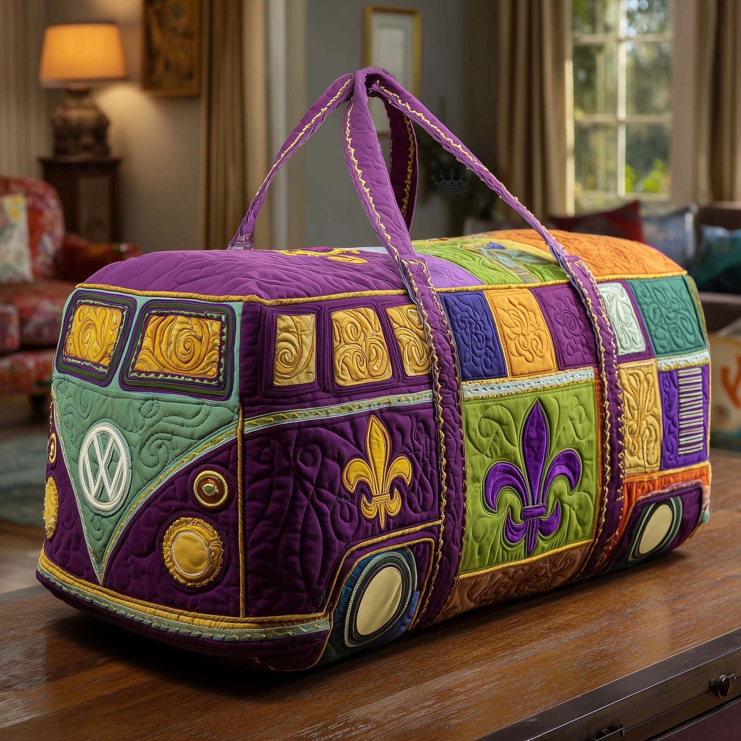 Camper Retreat Quilted Duffle Bag GFTOTP16358