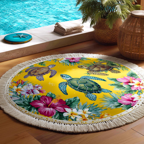 Tropic Nomad Round Beach Towel GFTOTP16367