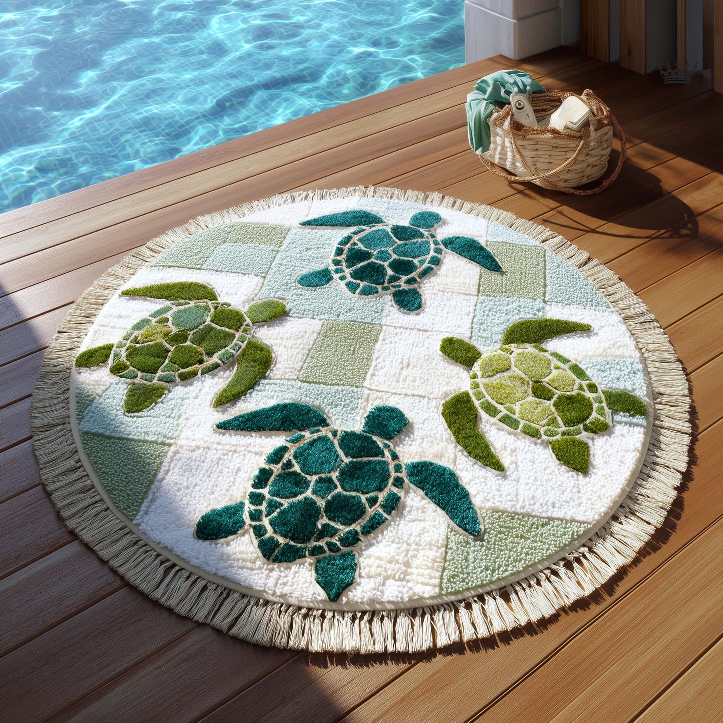Tropic Nomad Round Beach Towel GFTOTP16368