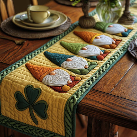 Emerald Beardy Quilted Table Runner GFTOTP16389