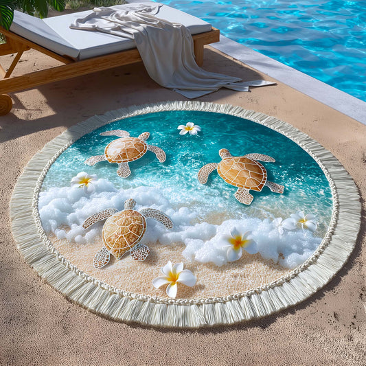 Sandy Haven Round Beach Towel GFTOTP16400