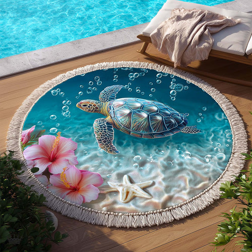 Sandy Haven Round Beach Towel GFTOTP16401