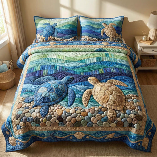 Tidal Whisper Duvet Cover Set GFTOTP16444
