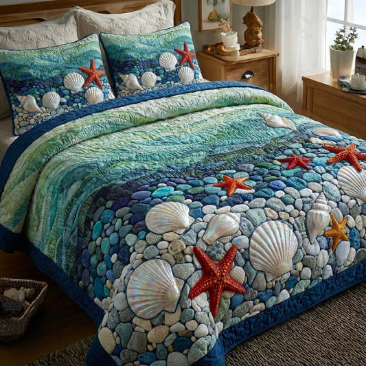 Tidal Whisper Duvet Cover Set GFTOTP16446