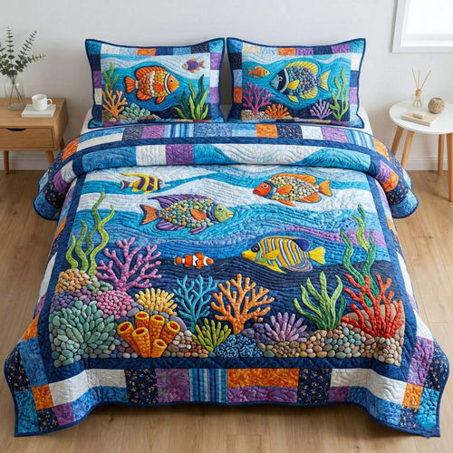 Tidal Whisper Duvet Cover Set GFTOTP16447