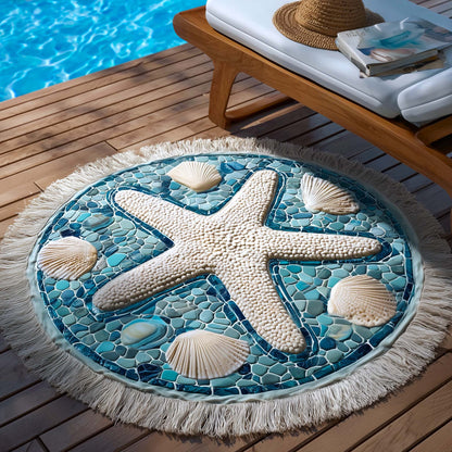 Shell Serenity Round Beach Towel GFTOTP16449