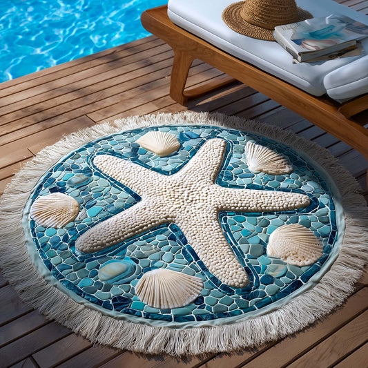 Shell Serenity Round Beach Towel GFTOTP16449