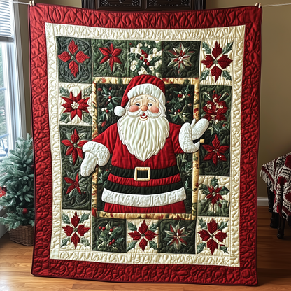 Santa Claus Quilted Blanket GFTOTP1644