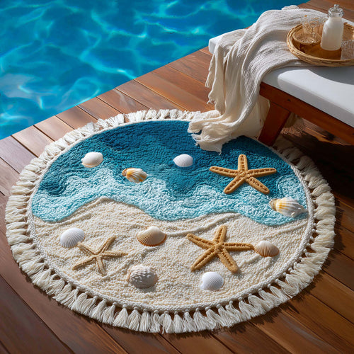 Shell Serenity Round Beach Towel GFTOTP16451