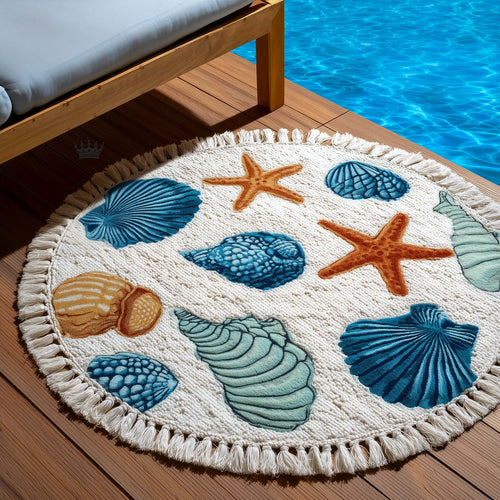Shell Serenity Round Beach Towel GFTOTP16453