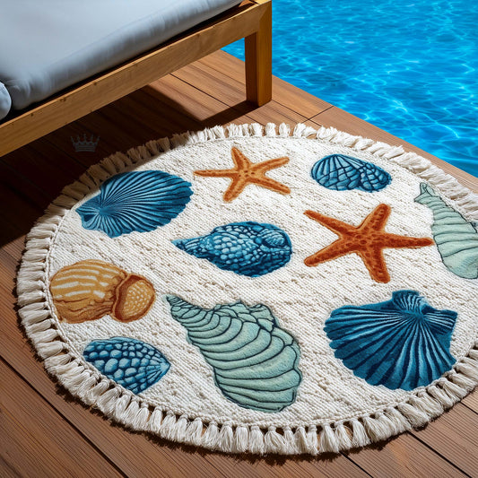 Shell Serenity Round Beach Towel GFTOTP16453