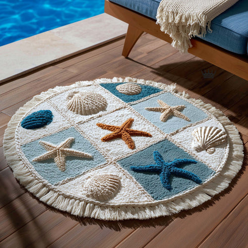 Shell Serenity Round Beach Towel GFTOTP16454
