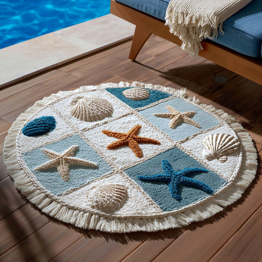 Shell Serenity Round Beach Towel GFTOTP16454