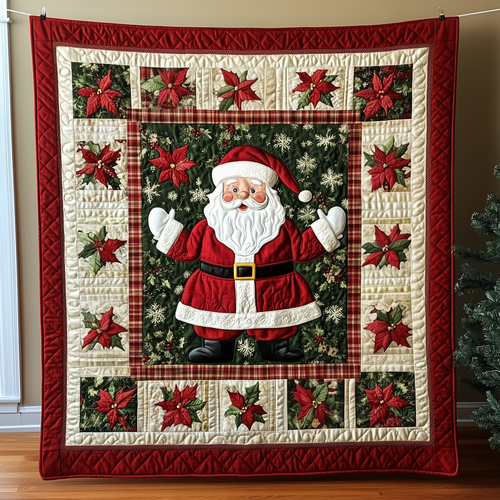 Santa Claus Quilted Blanket GFTOTP1645