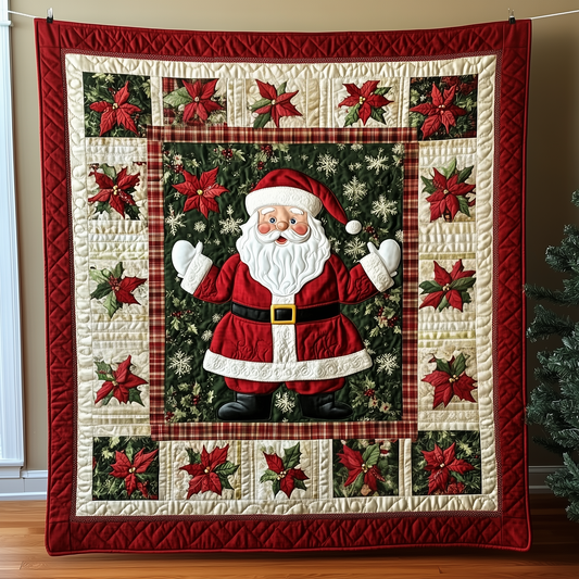 Santa Claus Quilted Blanket GFTOTP1645