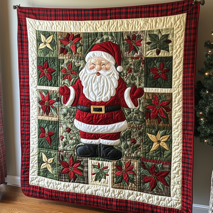 Santa Claus Quilted Blanket GFTOTP1646
