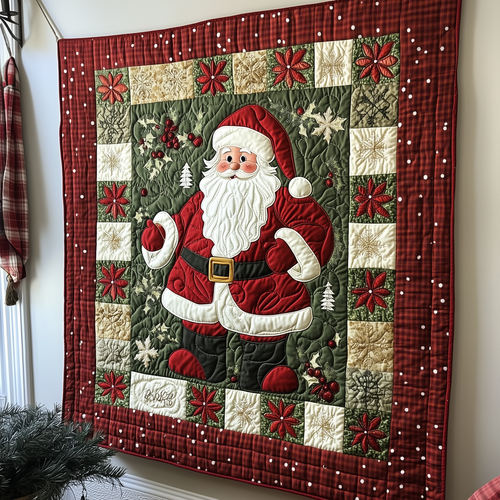 Santa Claus Quilted Blanket GFTOTP1647