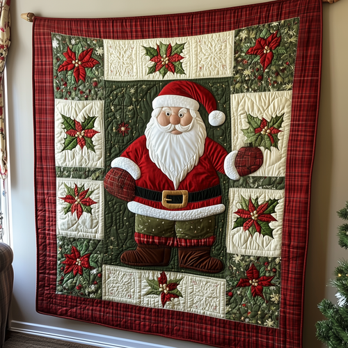 Santa Claus Quilted Blanket GFTOTP1648