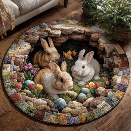 Spring Blessing Quilted Round Mat GFTOTP16509