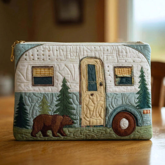 Vintage Camper Quilted Purse GFTOTP16561