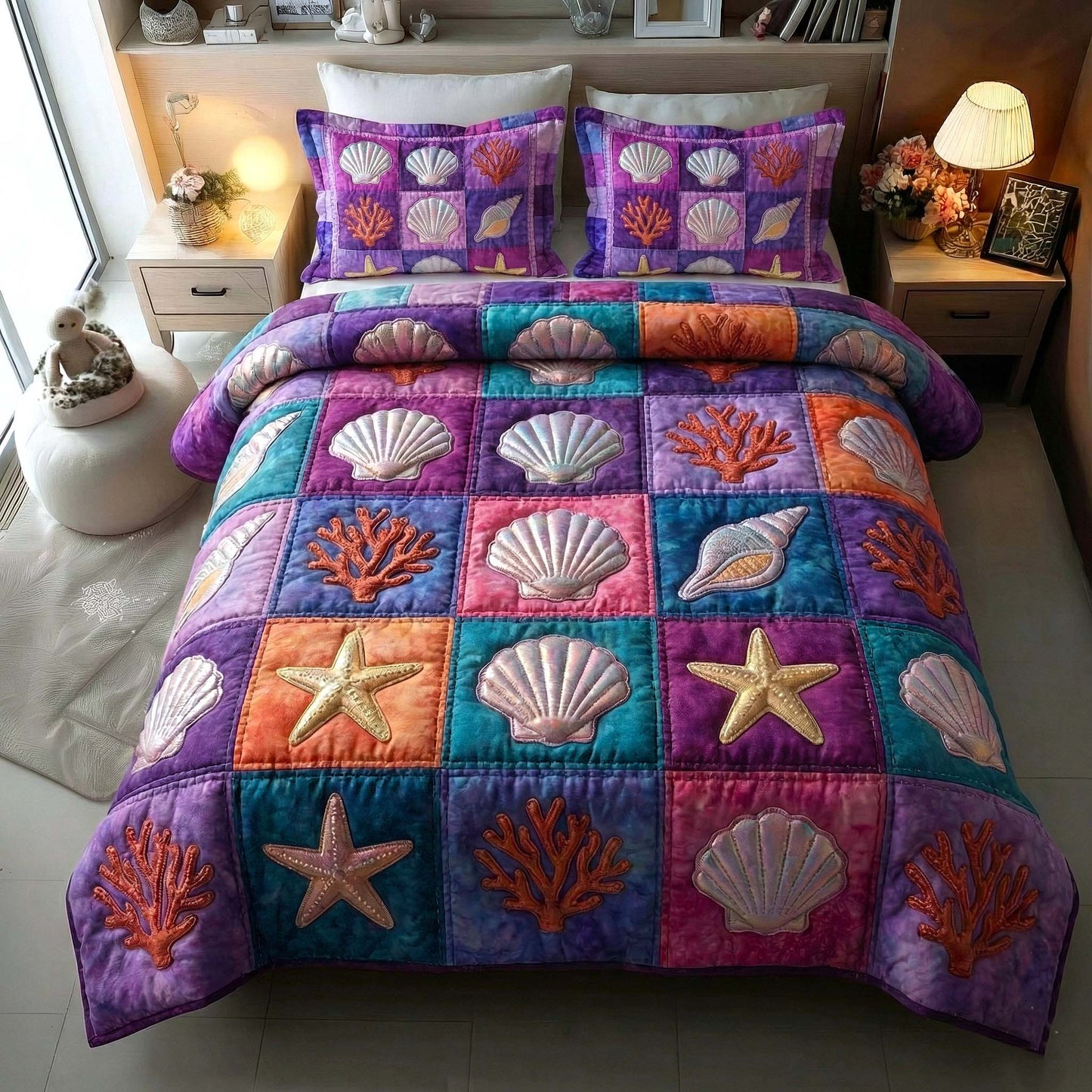 Shoreline Gems Duvet Cover Set GFTOTP16594